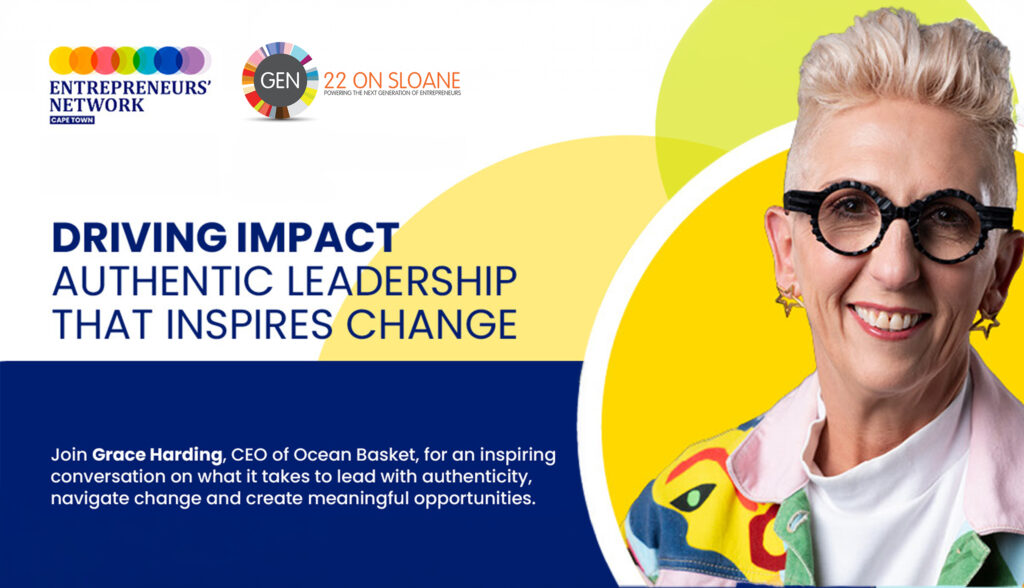 Join Grace Harding, CEO of Ocean Basket, for a refreshing conversation on driving impact through authentic leadership, courageous decisions and creating opportunities that matter.


Grace builds businesses. She leads the people inside them.
As CEO of Ocean Basket — a seafood restaurant brand operating across 16 countries — her approach to getting results is equal parts deep human investment and the highest standards of performance. As a single, unified thing.