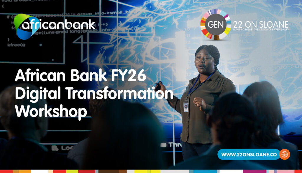 African Bank FY26 Digital Transformation Workshop is a capacity-building session designed to help organisations navigate digital transformation by exploring practical approaches to improving performance, embracing innovation, and driving sustainable change.